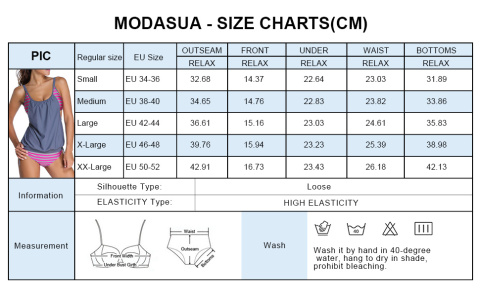 STRÓJ KĄPIELOWY Tankini kostium kąpielowy XL STRÓJ KĄPIELOWY Tankini kostium kąpielowy XL