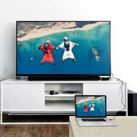WYTRZYMAŁY KABEL HDMI DVI DWUKIERUNKOWY 1,8M WYTRZYMAŁY KABEL HDMI DVI DWUKIERUNKOWY 1,8M