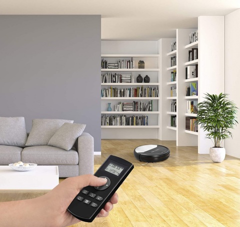 Robot sprzątający mopujący odkurzacz rowenta RR6971