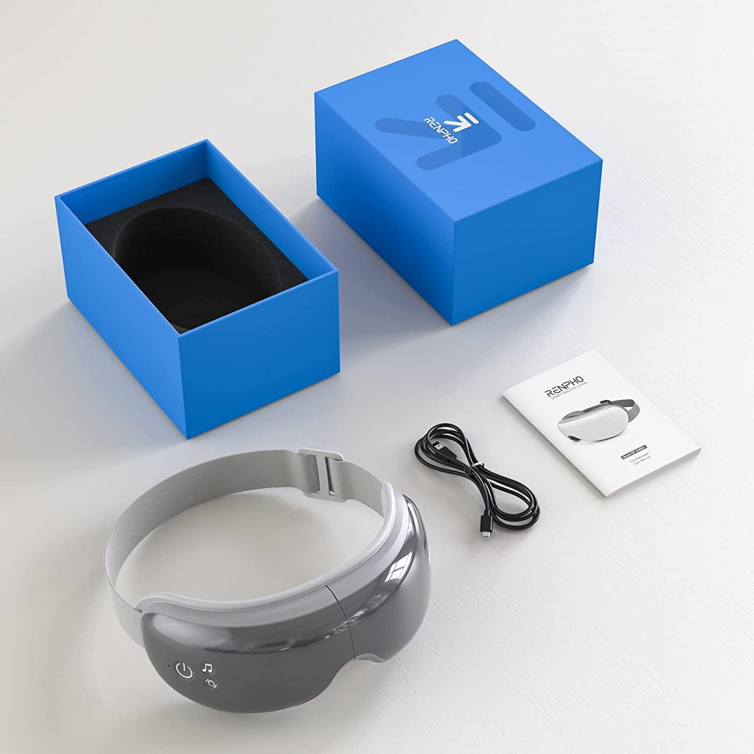 Elektryczny bezprzewodowy masażer oczu Bluetooth