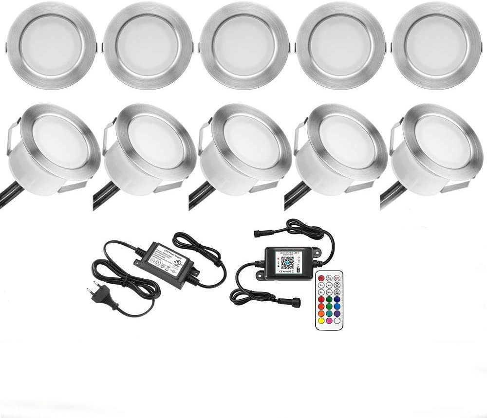 REFLEKTORKI LED DO ZABUDOWY 10szt. WIFI, PILOT RGB REFLEKTORKI LED DO ZABUDOWY 10szt. WIFI, PILOT RGB