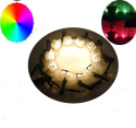 REFLEKTORKI LED DO ZABUDOWY 6 SZT PILOT RGBW D61