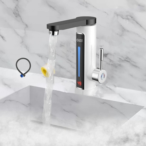 Przepływowy Podgrzewacz Wody LED Elektryczny 3300W