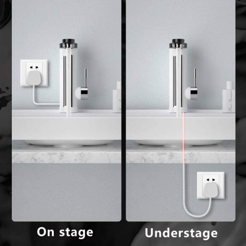 Przepływowy Podgrzewacz Wody LED Elektryczny 3300W