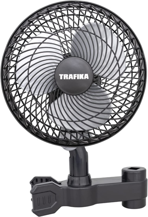 Wentylator z klipsem mocującym 25 cm 20 W TRAFIKA