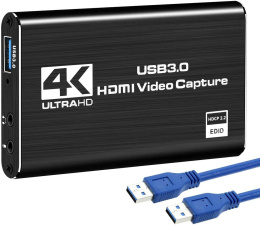 NAGRYWARKA OBRAZU Z HDMI DO USB 3.0 GRABBER PC 4K