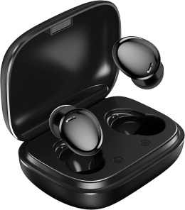 Słuchawki sportowe bezprzewodowe douszne powerbank Bluetooth 5.1 IPX8 DOTYK