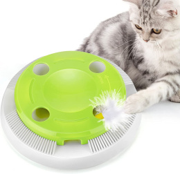 Interaktywna zabawka dla kotów wyciągane piórko