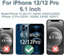 WYŚWIETLACZ LCD EKRAN Apple IPHONE 12/12 PRO 6.1'