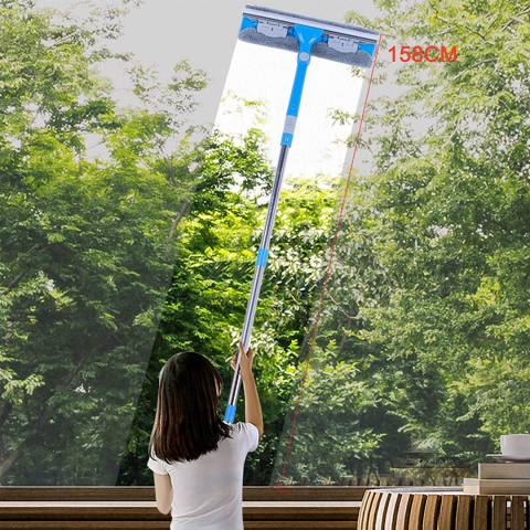 Ściągaczka do szyb wysuwana mikrofibra 158 cm Ściągaczka do szyb wysuwana mikrofibra 158 cm