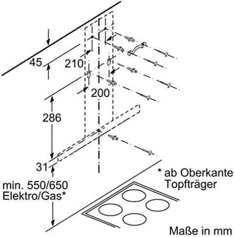 Okap konwencjonalny BOSCH DWB67IM50 60 cm 720 m3/h