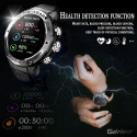 Zegarek smartwatch czarny męski GaWear K28N iOS