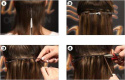 Naturalne włosy MIKRORINGI 55cm PASMO 1szt