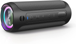 Zewnętrzny głośnik Bluetooth IPX7 LED Bass Mobilny