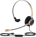 Słuchawka z mikrofonem USB Call Center Skype biuro