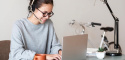 Słuchawka z mikrofonem USB Call Center Skype biuro