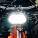 REFLEKTOR LAMPA MOTOCYKLOWA MOTOR LED 12V