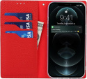 Etui portfel pokrowiec do iPhone 13 Pro Max skóra