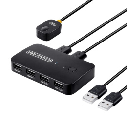 Switch przełącznik KVM USB 2x4 TCNEWCL USB 2.0