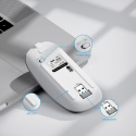 Bezprzewodowa mysz 2,4G optyczna PM1BS Bluetooth 5.0 1600DPI silent