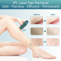 Depilator IPL do włosów ciała bikini pach twarzy nóg CARER BEAUTY DH4