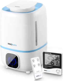 Nawilżacz powietrza dyfuzor aromaterapia ultradźwiękowy pilot i zegar
