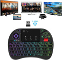 Mini klawiatura bezprzewodowa Smart TV xbox PC 2.4G touchpad QWERTZ DE