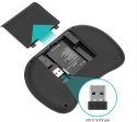 Mini klawiatura bezprzewodowa Smart TV xbox PC touchpad QWERTZ DE 2.4G