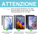 Etui i klawiatura do Samsung Galaxy Tab S8+/S7 FE/S7+ bluetooth QWERTY