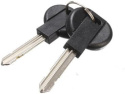 Wkładki zamka drzwi przednich z kluczykami Citroen Berlingo Peugeot Partner