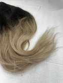 Doczepiane włosy 100% naturalne ludzkie 50cm 2 pasma