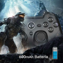 Kontroler Bezprzewodowy GamePad podwójne wibracje EasySMX PC PS3 Android