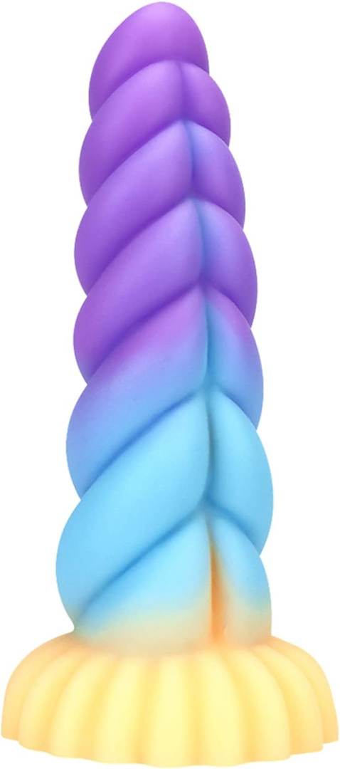 Silikonowe dildo z mocną przyssawką 19cm anal sex stymulacja korek Silikonowe dildo z mocną przyssawką 19cm anal sex stymulacja korek
