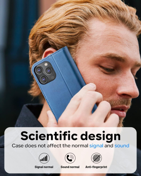 ETUI Z KLAPKĄ PORTFEL DO IPHONE 14 PRO 6,1″ niebieski pokrowiec case ETUI Z KLAPKĄ PORTFEL DO IPHONE 14 PRO 6,1″ niebieski pokrowiec case