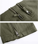 Męskie spodnie turystyczne Outdoor wojskowe roz 32 zielony wojskowy