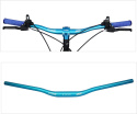 Kierownica rowerowa zjazdowa WAKE 720mm 72cm niebieska