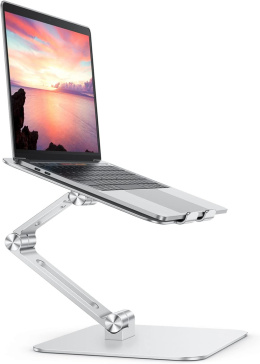 stojak na laptopa trójosiowy aluminowy regulacja wysokości i kąta nachylenia