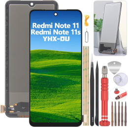 WYŚWIETLACZ ZAMIENNIK LCD DOTYK Xiaomi Redmi Note 11S i zestaw instalacyjny