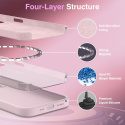 Silikonowe etui do iPhone 13 6,1" plecki różowe kompatybilne z Magsafe