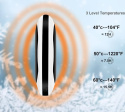 Ogrzewacz do rąk z latarką i powerbankiem 10000mAh 3 poziomy ciepła