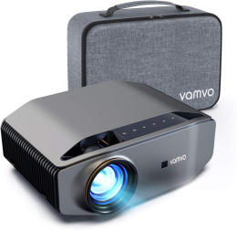 Projektor rzutnik Vamvo L6200 Native 1080P Full HDz pilotem menu PL
