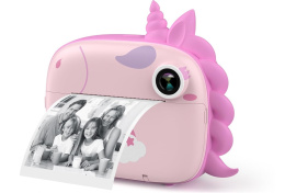 Aparat fotograficzny natychmiastowy z drukarką dla dzieci karta SD 32GB róż