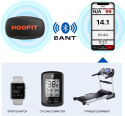 Pulsometr Monitor tętna MooFit HR6 klatka piersiowa Bluetooth ANT+