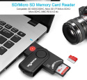 Czytnik kart chipowych pamięci USB A SD micro SD M2 MS SIM SMARTCARD