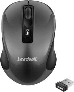 LeadsaiL bezprzewodowa mysz myszka optyczna DPI 1600 CICHY KLIK