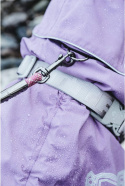 Płaszcz przeciwdeszczowy dla psa Hurtta Drizzle Coat 40/16 kolor fioletowy