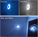Lampka magnetyczna LED bezprzewodowa akumulatorowa zimny biały/niebies