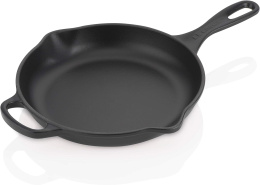 Le Creuset patelnia emaliowana żeliwna INDUKCJA GAZ PIEKARNIK 23cm