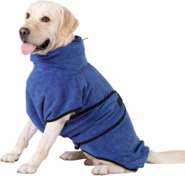 SZLAFROK dla dużego psa ubranie po kąpieli kurtka ręcznik