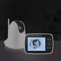Elektroniczna Niania KAMERA LCD Tryb nocny Termometr kołysanki Cacagoo